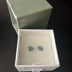 Sterling Silver Starfish Studs